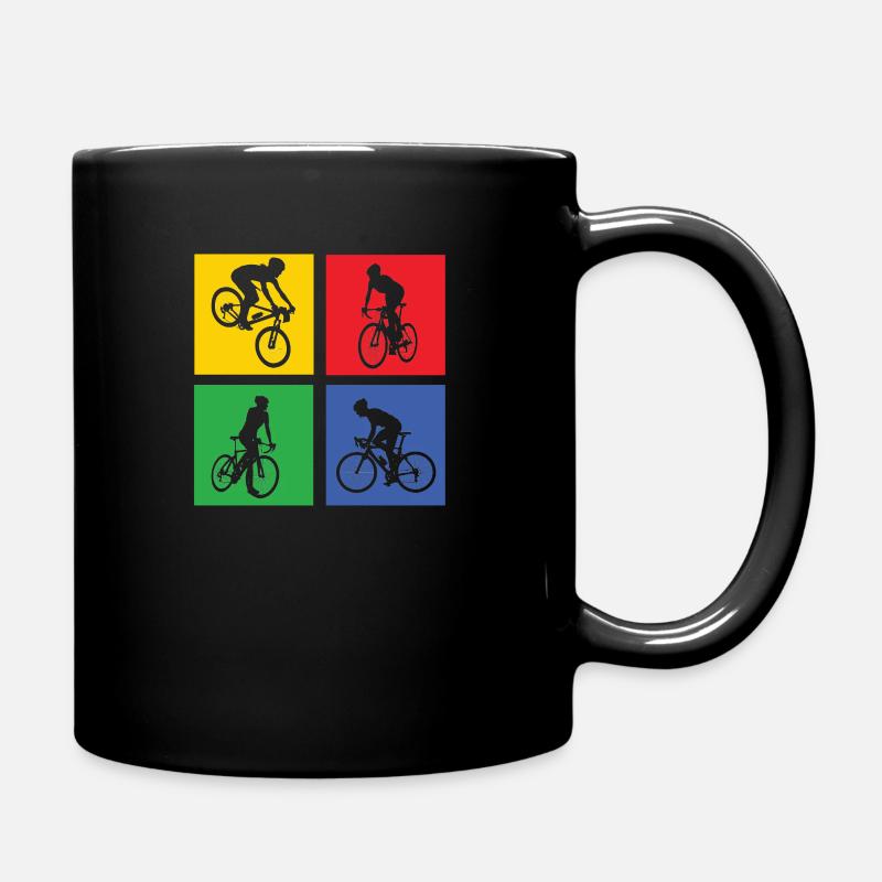 Cycle - Full Colour Mug - black