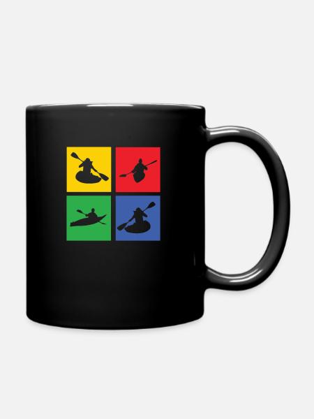 Kayak - Tasse einfarbig - Schwarz
