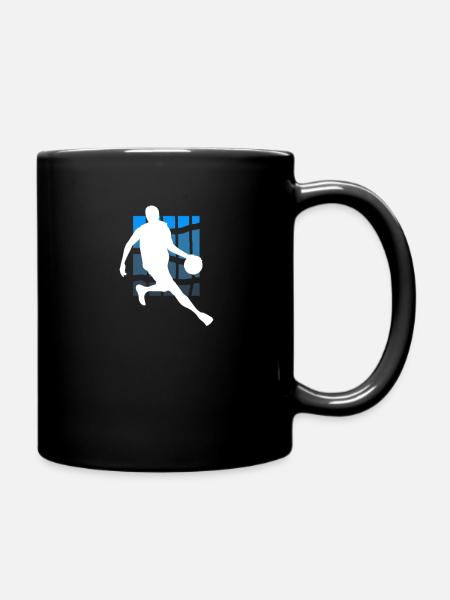Basketball - Tasse einfarbig - Schwarz