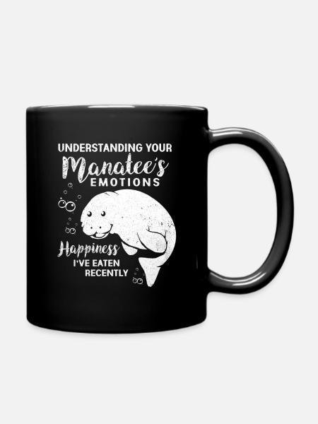 Seekuh - Tasse einfarbig - Schwarz