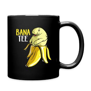 Manatee Dugong Sea Pig Sirenia Manatee - Full Colour Mug - black - Right
