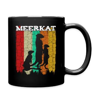Suricate - Mug uni - noir - Droite