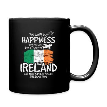 Irlande - Mug uni - noir - Droite