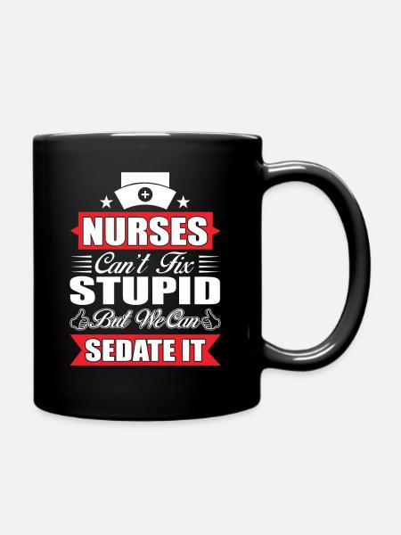 Infirmière Infirmière - Mug uni - noir