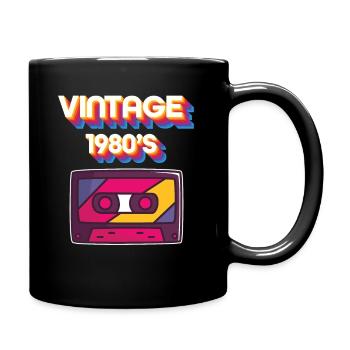 Music 80s - Full Colour Mug - black - Right