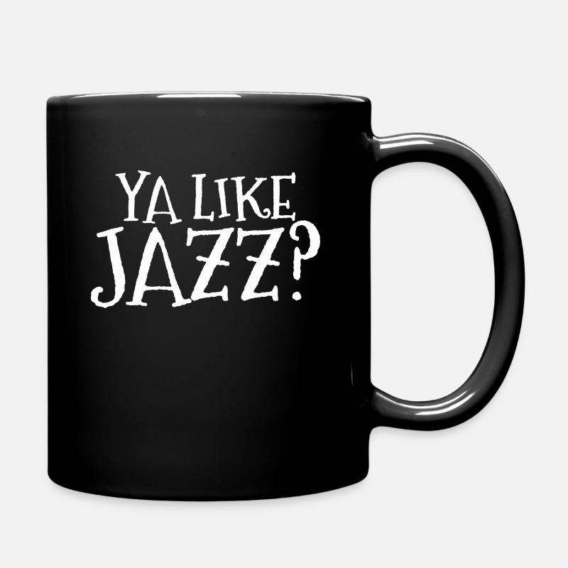 Jazz music - Full Colour Mug - black