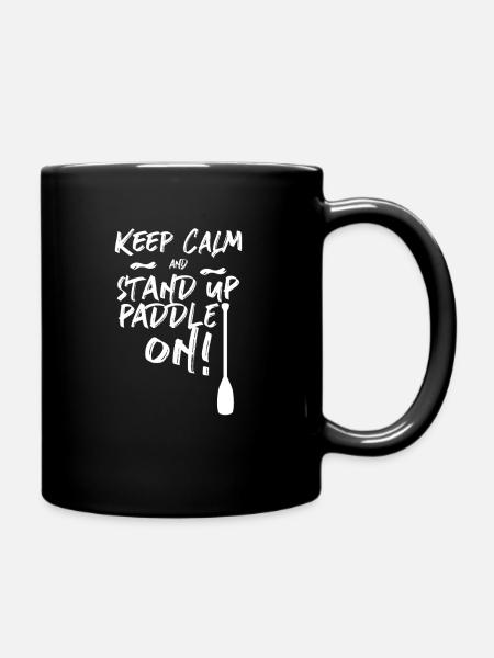 Stand Up Paddle - Mug uni - noir