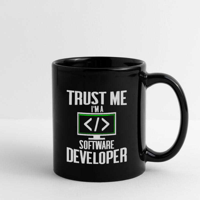 Trust me I'm a software developer gift online Full Colour Mug