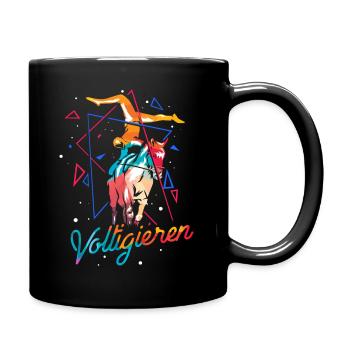 Vaulting - Full Colour Mug - black - Right