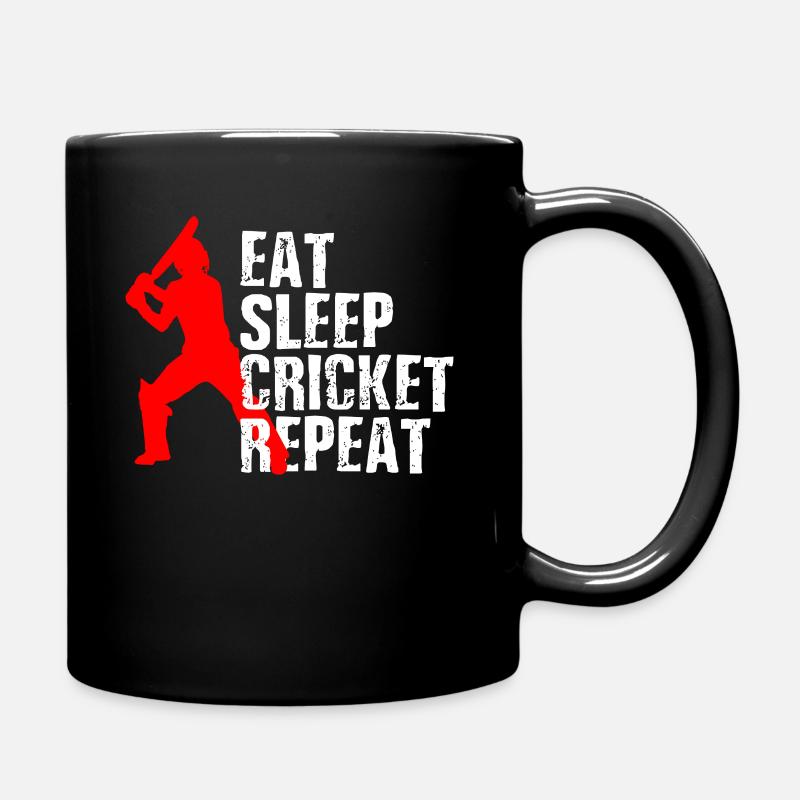Cricket Cricket Cricket - Tasse einfarbig - Schwarz