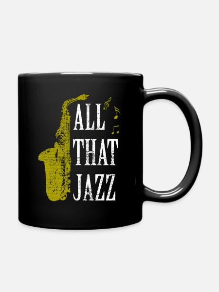 Sax sax - Mug uni - noir