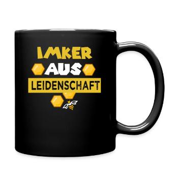 Cadeau d’apiculteur - Apiculteur passionnel - Mug uni - noir - Droite