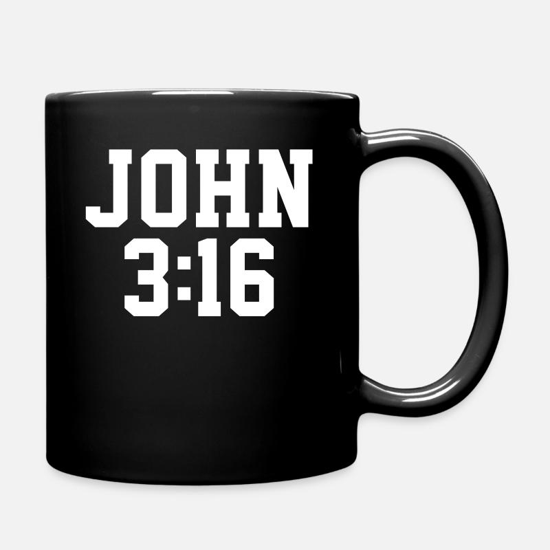 Christen - Tasse einfarbig - Schwarz