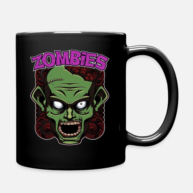 Zombies - Tasse einfarbig - Schwarz