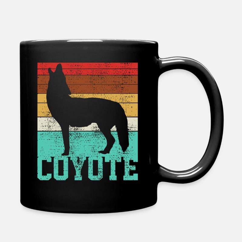 Coyote Coyote Coyote - Mug uni - noir