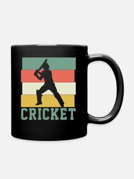 cricket - Full Colour Mug - black