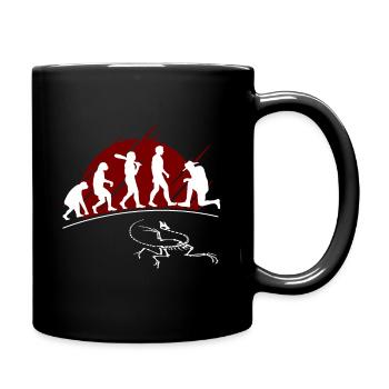 Evolution Archéologue - Mug uni - noir - Droite