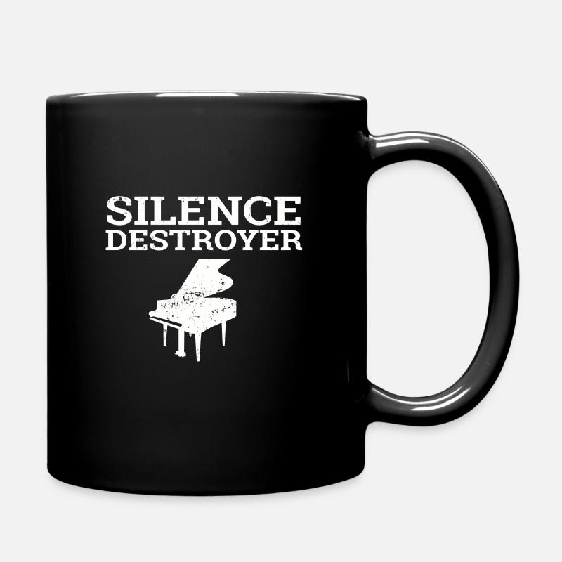Piano piano - Mug uni - noir