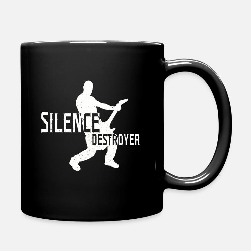 Electric guitar electric guitar - Full Colour Mug - black