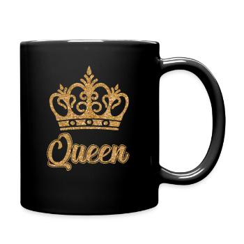 Reine Reine Reine - Mug uni - noir - Droite