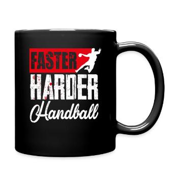 handball - Mug uni - noir - Droite