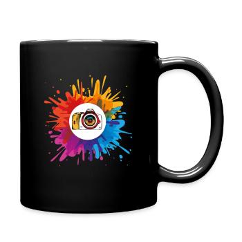 Hobby, Photography, Photographer, Camera, Gift - Full Colour Mug - black - Right
