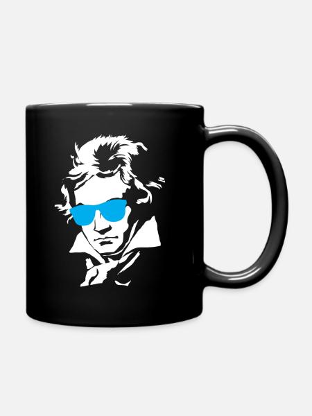 Beethoven - Mug uni - noir