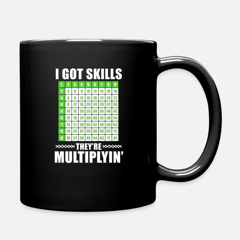 Math math - Full Colour Mug - black