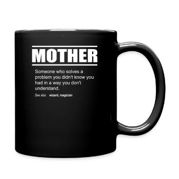 Description amusante Tea Mother Edition - Mug uni - noir - Droite