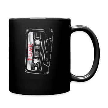 80er Punk Mixed Tape Shirt Punk Musik Shirt - Tasse einfarbig - Schwarz - Rechts