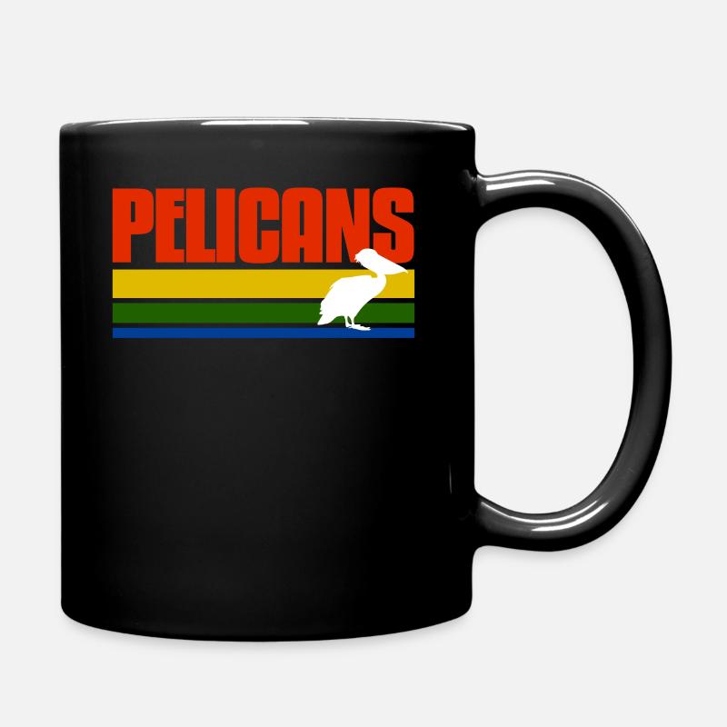 Pelicans Hipster Shirt - Tasse einfarbig - Schwarz