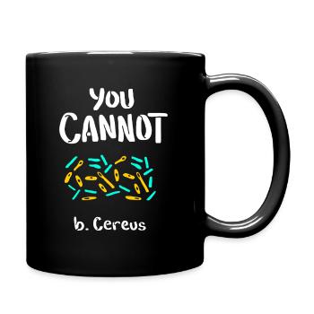 Biology Microbiology Bacteria Teacher Gift - Full Colour Mug - black - Right