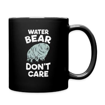 Biology microbiology water bear gift - Full Colour Mug - black - Right