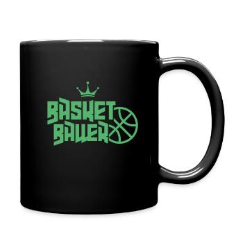 Basketball Basketball Basketball Basketball - Tasse einfarbig - Schwarz - Rechts