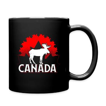 Canada - Full Colour Mug - black - Right