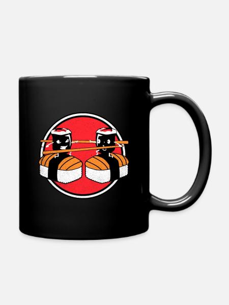 Sushi - Mug uni - noir