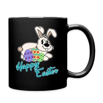 Joyeuses Pâques - Joyeuses Pâques - Mug uni - noir - Droite