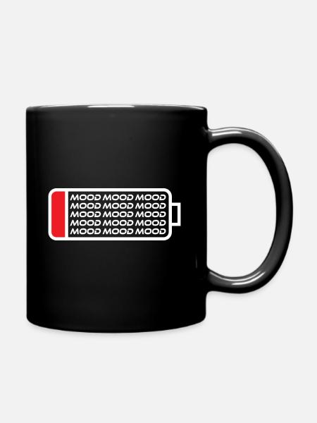 Mood - Tasse einfarbig - Schwarz