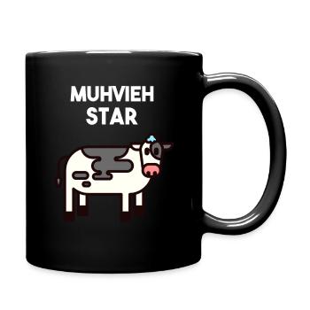 Paysanne paysanne - Mug uni - noir - Droite