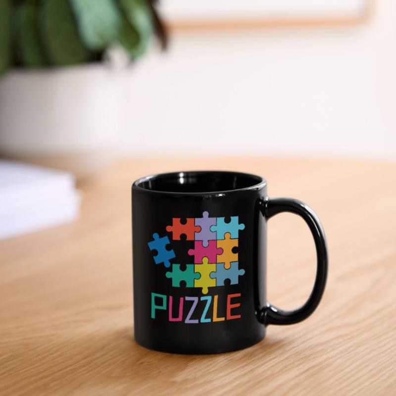 Puzzle Pattern Full Colour Mug