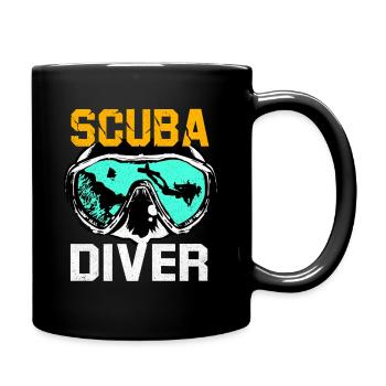 Dive - Full Colour Mug - black - Right