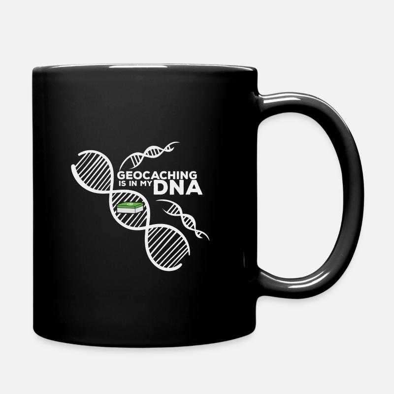 Geocaching - Full Colour Mug - black