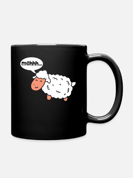 Mouton mouton mouton - Mug uni - noir