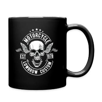 Motorcycle Motorcycle Biker Motorcyclist Gift - Full Colour Mug - black - Right