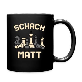 Chess Checkmate Chessplayer - Full Colour Mug - black - Right