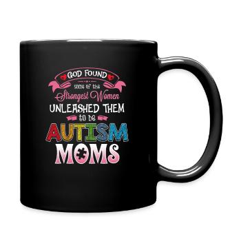 Sensibilisation au soutien de l’autisme - Mug uni - noir - Droite