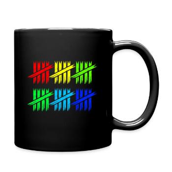 30th birthday - Full Colour Mug - black - Right