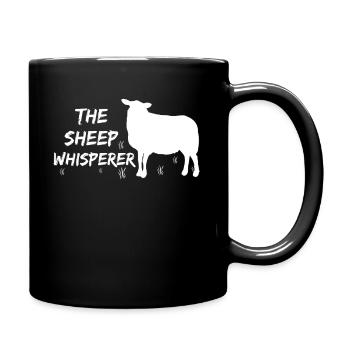 Sheep - Full Colour Mug - black - Right
