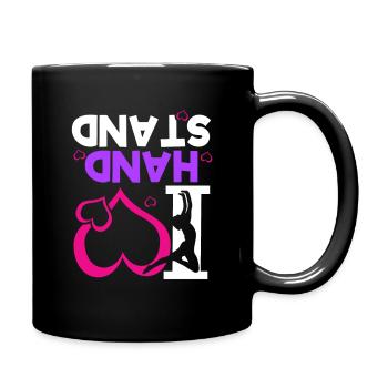 Gymnastics Handstand Gymnastics Artistic Gymnastics Gift - Full Colour Mug - black - Right