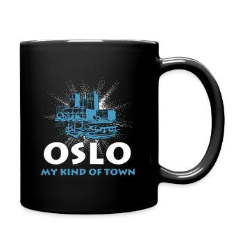 Oslo - Tasse einfarbig - Schwarz - Rechts